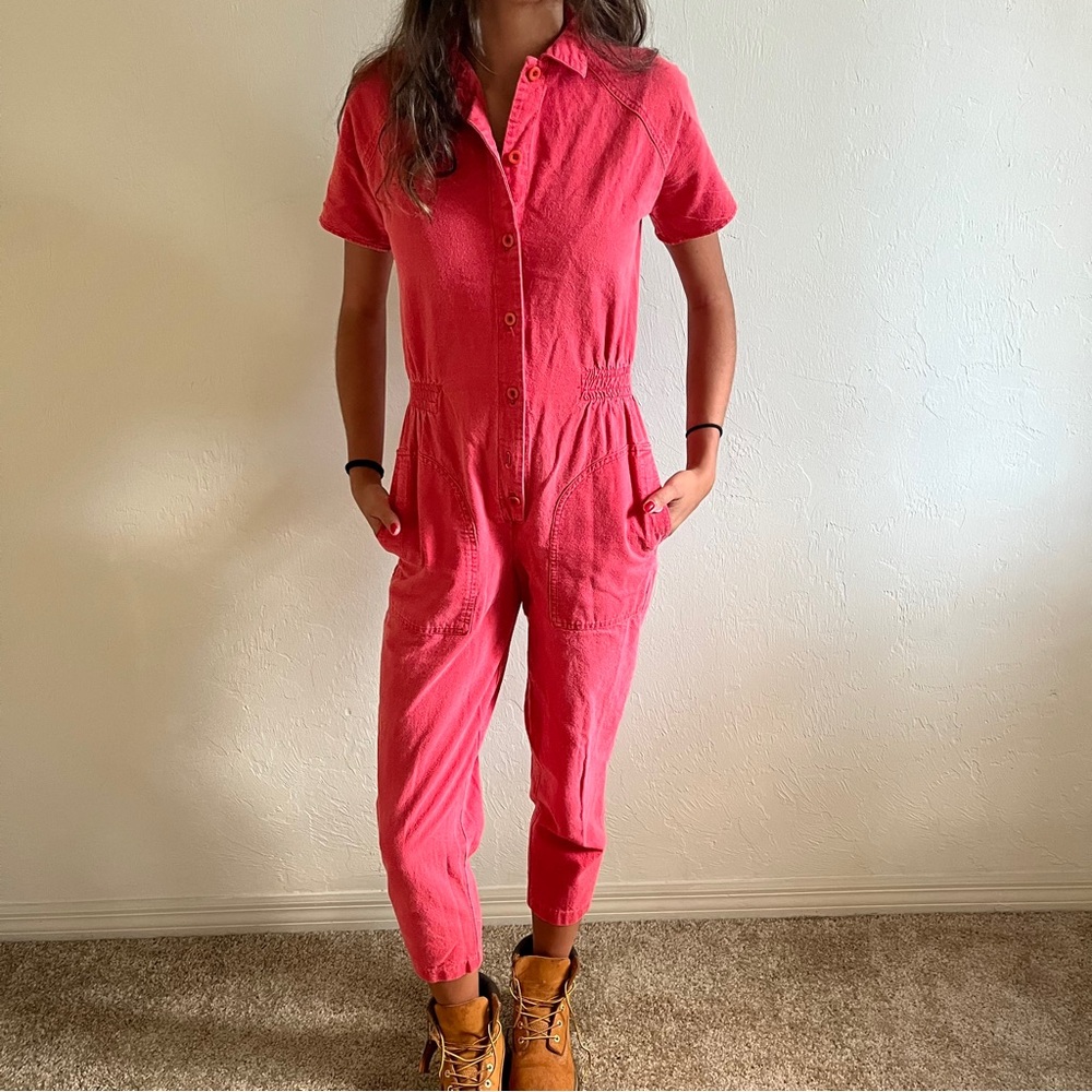 1980s LA Seat Covers Cotton Jumpsuit Coveralls Workwear
